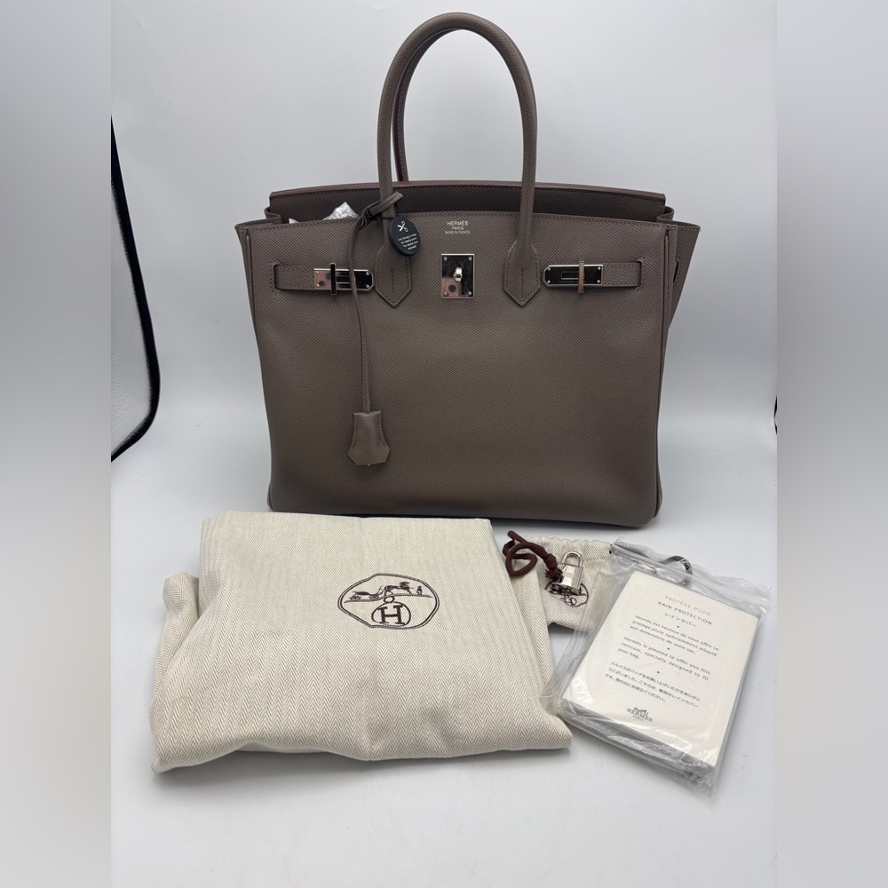 Gris Etain Togo Birkin 35
